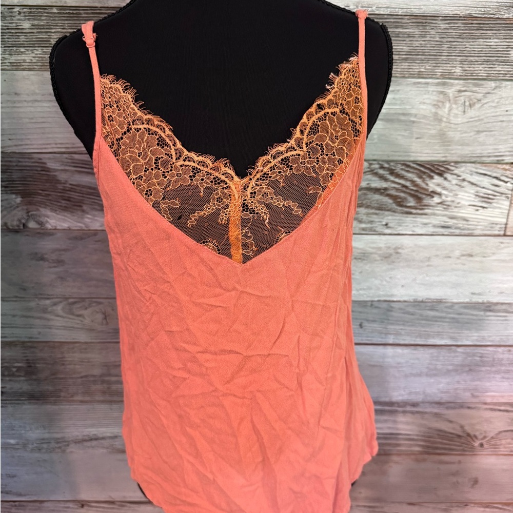 Idyllwind Orange Lace Cami